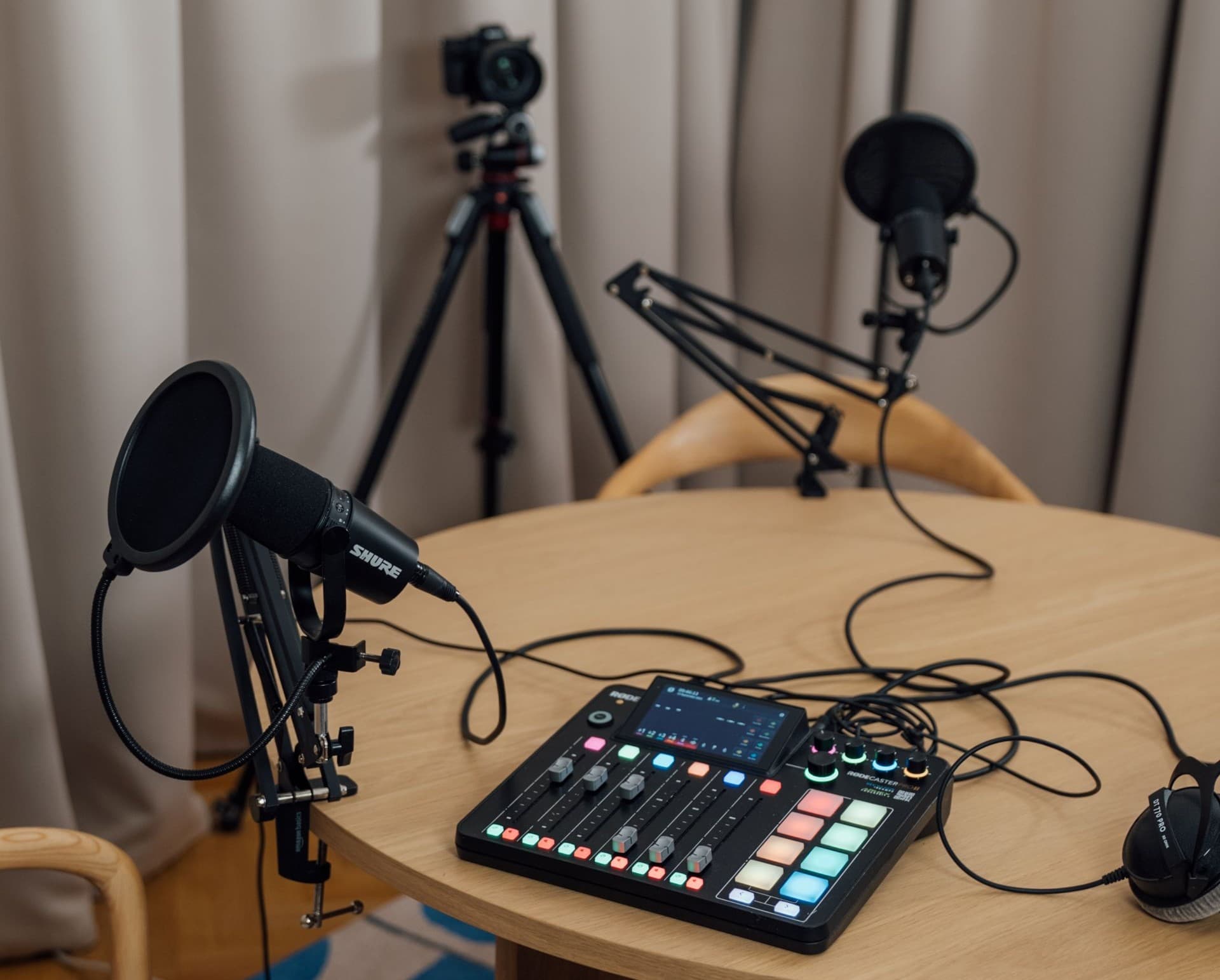 Shure MV7X mit Rodecaster